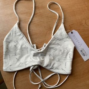 Boys + Arrows Jackson Top in Shark Bait